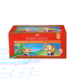 Faber-Castell Восъчни пастели, 58 mm, 12 цвята, 96 броя