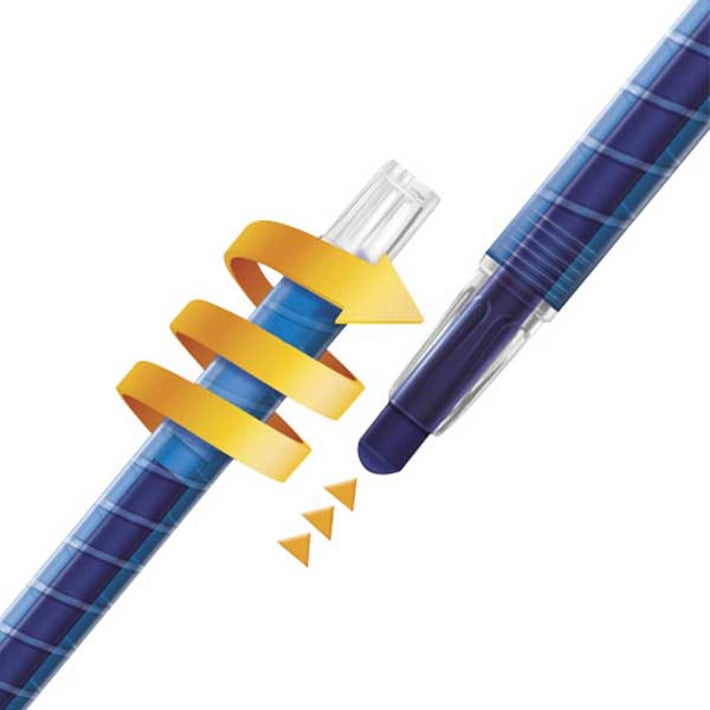 Faber-Castell Восъчни пастели Twist, 24 цвята