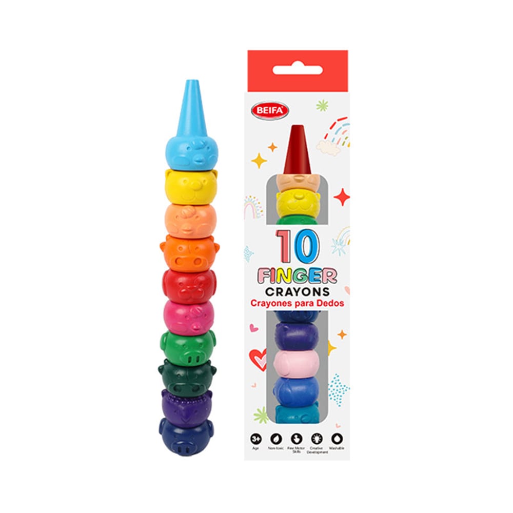 Beifa Пастели Животни DC15-10B, 10 цвята