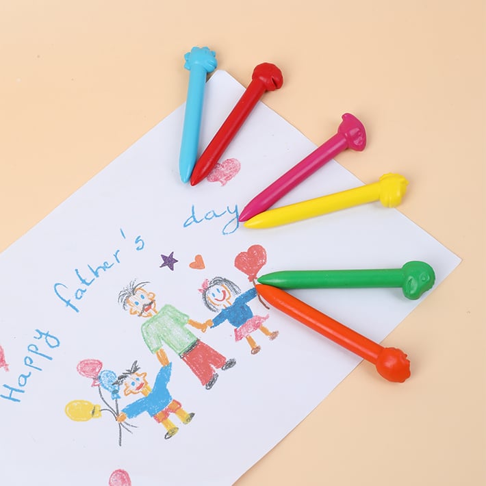 Beifa Пастели Животни DC16-6B, 6 цвята