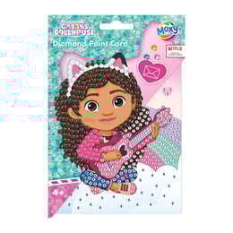 Moxy Картичка за рисуване с мъниста Gabby's Dollhouse, с включен плик
