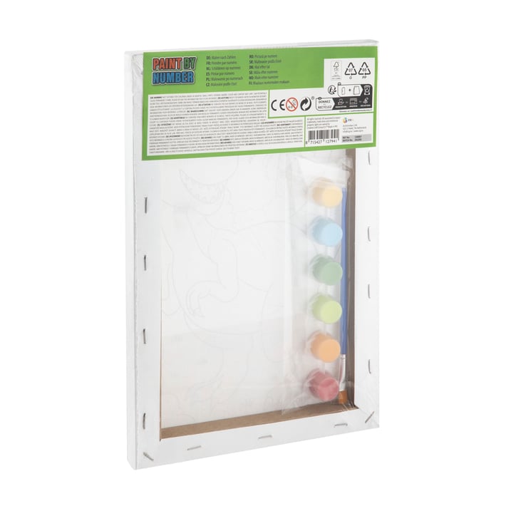 Moxy Платно за оцветяване по номера Динозавър, оранжево