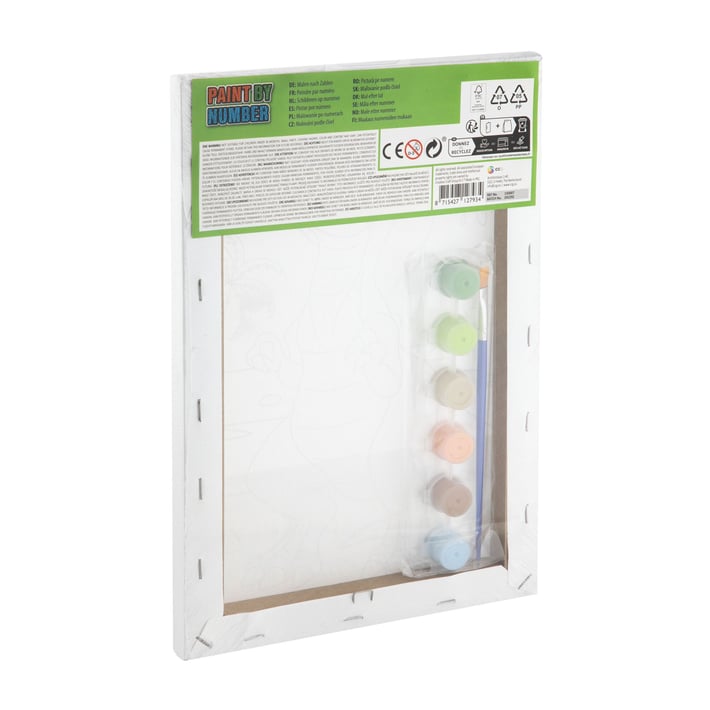 Moxy Платно за оцветяване по номера Динозавър, зелено