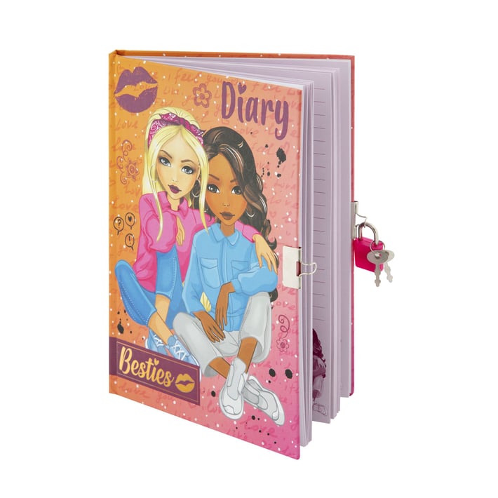 Moxy Дневник Besties, А5, с катинарче и ключ
