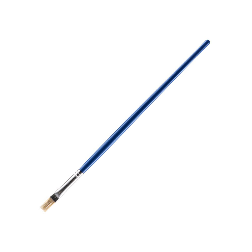 Четка за рисуване Junior Azure, № 8, плоска