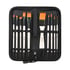 Четки за рисуване Standart Pop Brush, синтетичен косъм, в несесер, 10 броя