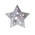 Retlux Коледна украса RXL 348 - Звезда, голяма, сива