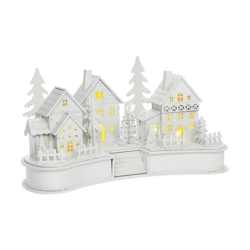 Retlux Коледна украса RXL 407 - Коледно селце, бяло