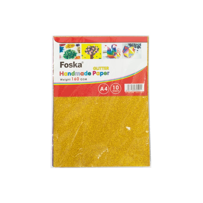 Foska Хартия с брокат, 160 g, 10 броя