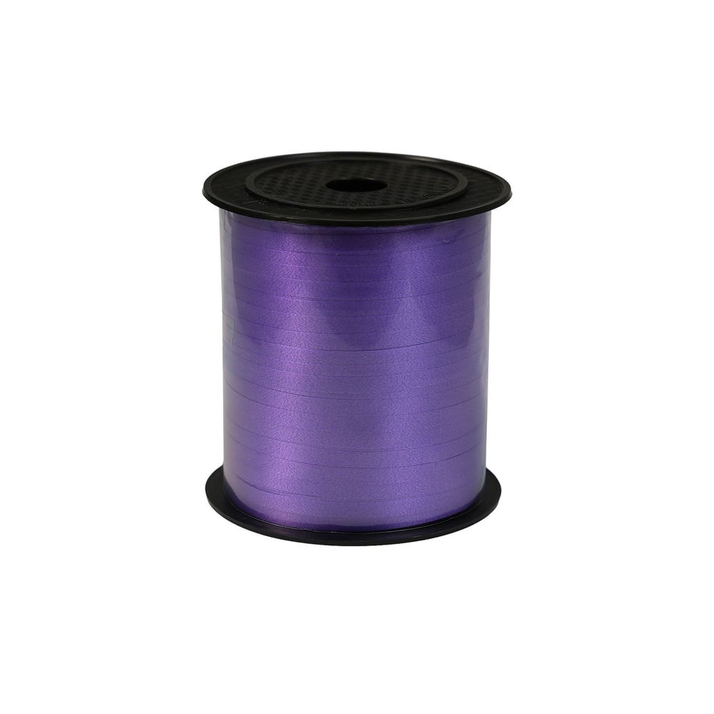 Лента-панделка, гланц, 0.5 cm, 200 m, лилава