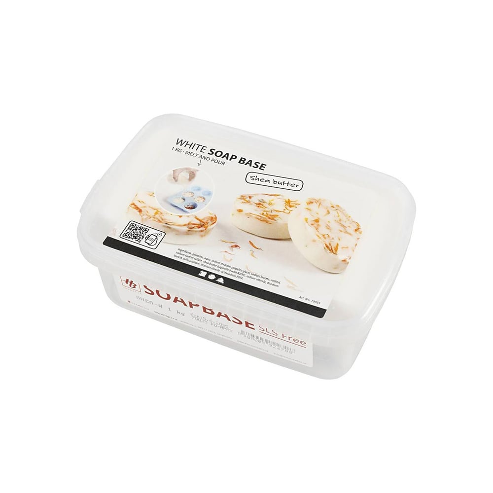 Creativ Company Сапунена основа, с масло от ший, 1 kg