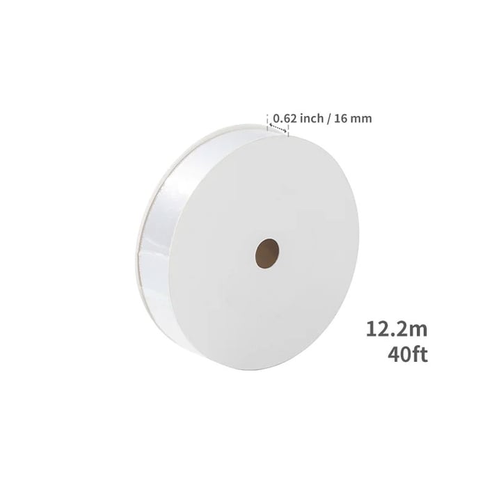 BESTSUB Панделка, за сублимация, дължина 12.2 m, широчина 16 mm, бяла