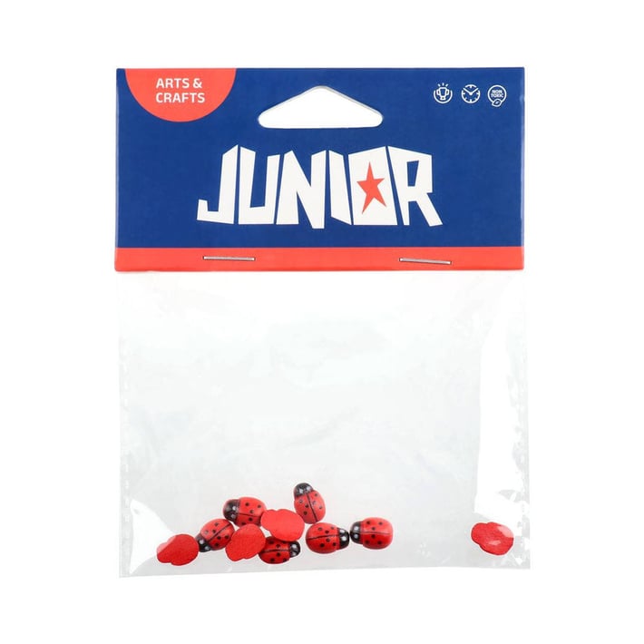 Калинки за декорация Junior, дървени, 10 броя