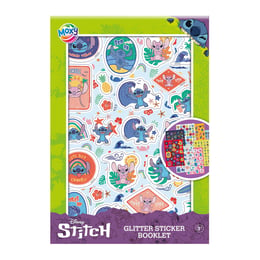 Moxy Книжка със стикери Stitch, А5