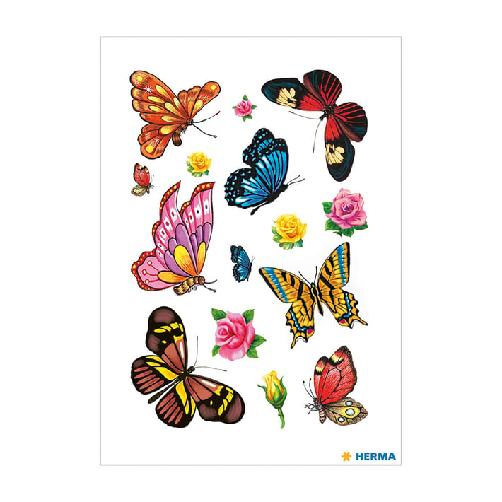 Herma Татуировки Пеперуди, 15 броя
