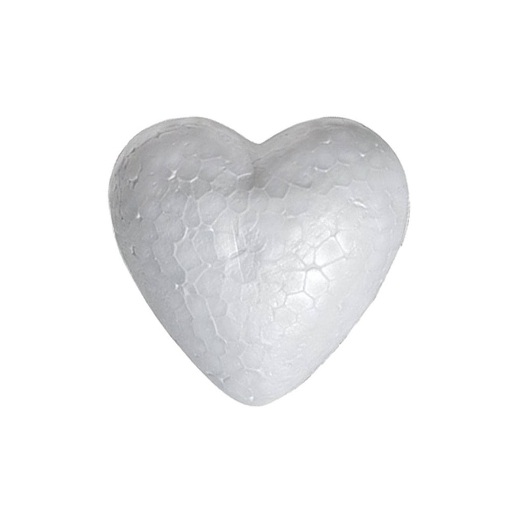 Сърце от стиропор Junior, 85 mm, 2 броя