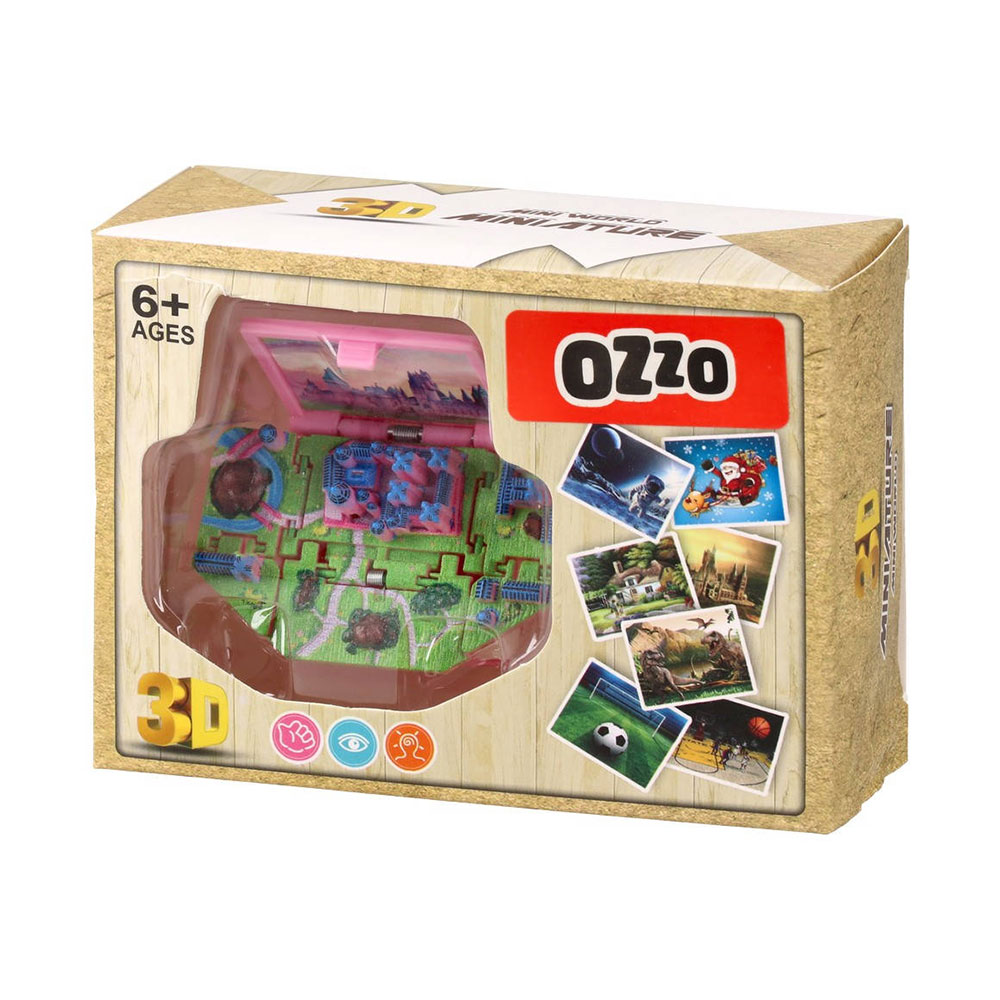 3D книжка Мини замък Ozzo, сгъваема