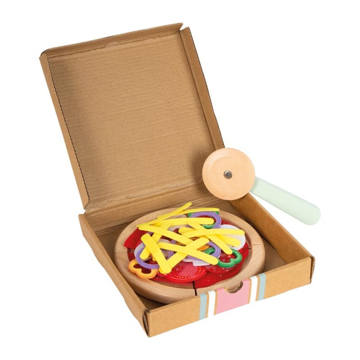 Small Foot Комплект пица за рязане, с кутия