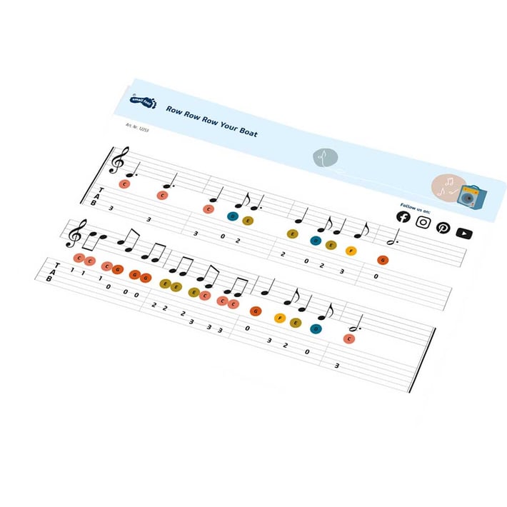 Small Foot Китара, дървена, 63 х 22 х 6.5 cm