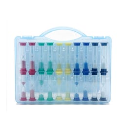Gelsonlab Пясъчни часовници, в прозрачен куфар, 20 броя