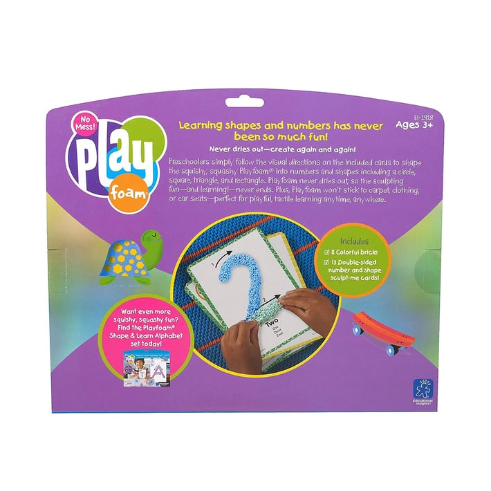 Learning Resources Пяна за моделиране - Направи и научи форми и числа