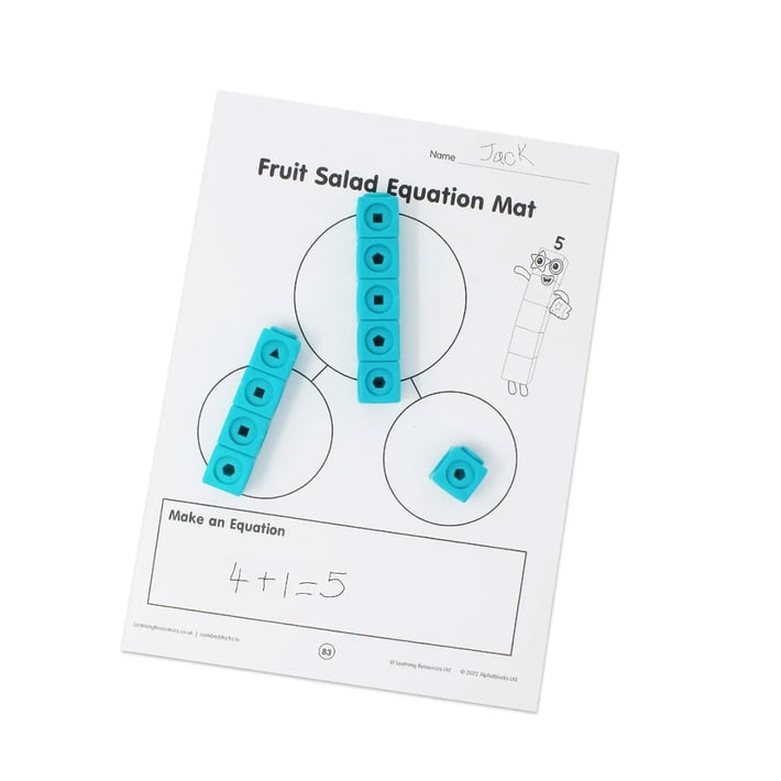 Learning Resources Комплект кубчета за смятане Numberblocks, 1937 части