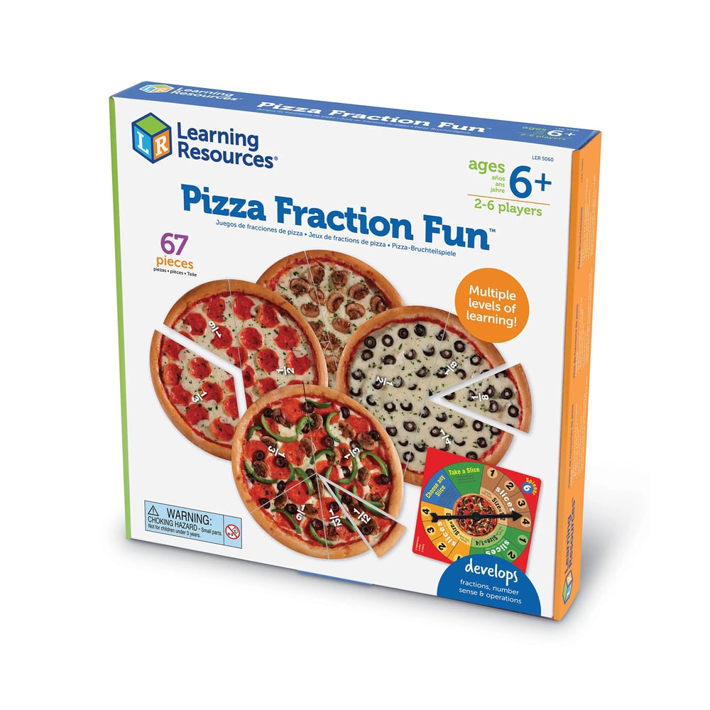 Learning Resources Игра с дроби - Пица