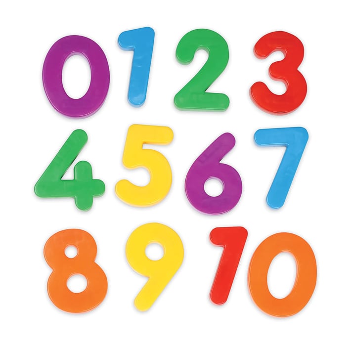 Learning Resources Магнитни цифри, големи, 36 броя