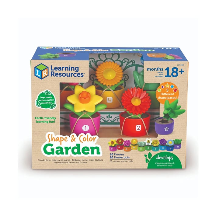Learning Resources Градина с цветя, за сортиране и броене