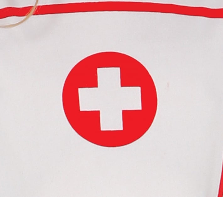 Костюм на Медицинска сестра, за 5-6 годишни деца