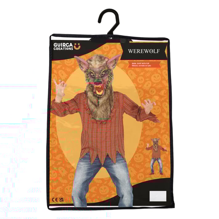 Костюм на Върколак, за 10-12 години годишни деца