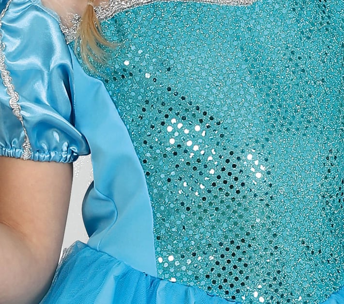 Костюм на Ледена принцеса, за 10-12 годишни деца