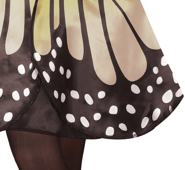 Костюм на Пеперуда, за 10-12 годишни деца, жълт