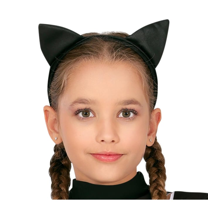 Костюм на Котка, черна, за 10-12 годишни деца