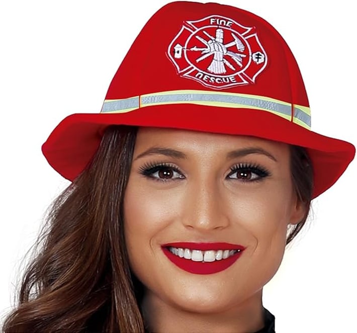 Костюм на Пожарникар, дамски, размер 36-38, S