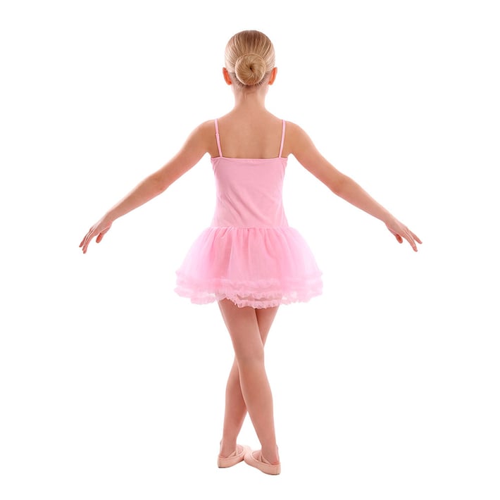 Костюм на Балерина Fyasa, за 7-9 годишни деца, розов