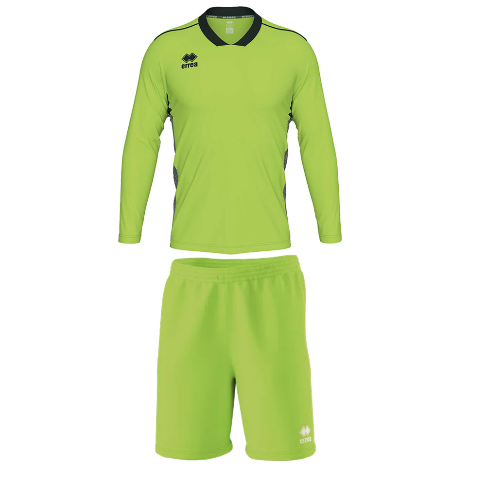 Вратарски екип Errea Jerzy, унисекс, размер 2XL, неоновозелен