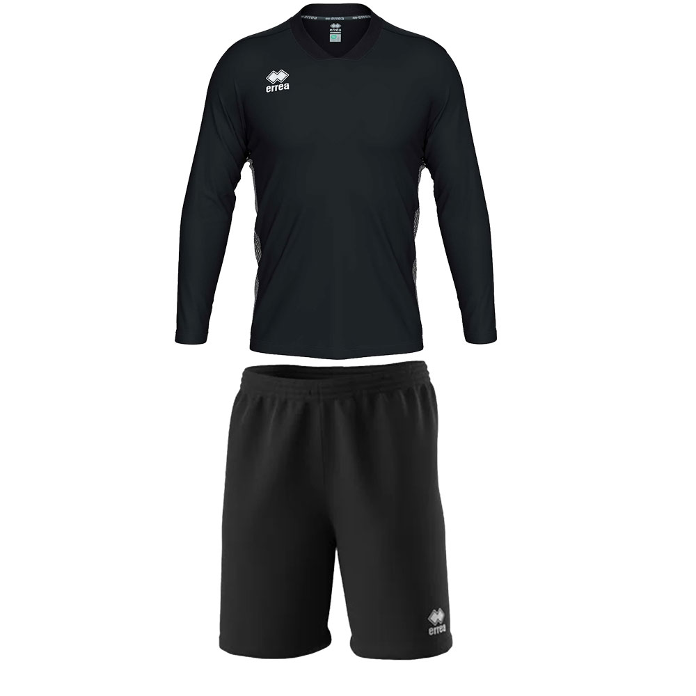Вратарски екип Errea Jerzy, унисекс, размер XL, черен