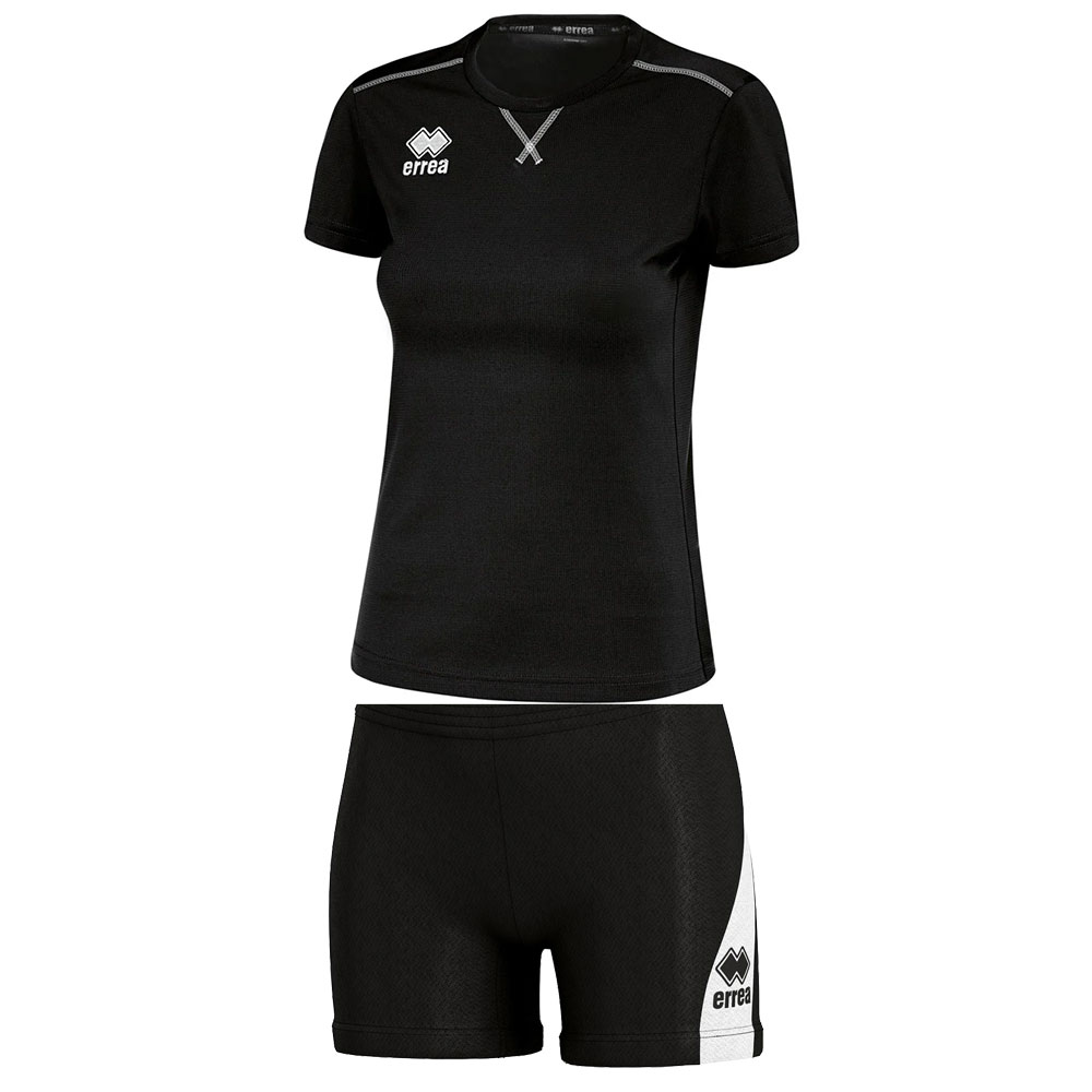 Волейболен екип Errea Marion, детски, размер YXS, 122-132 cm, черен