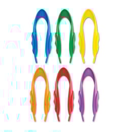Learning Resources Пинсети, цветни, 15 cm, 12 броя