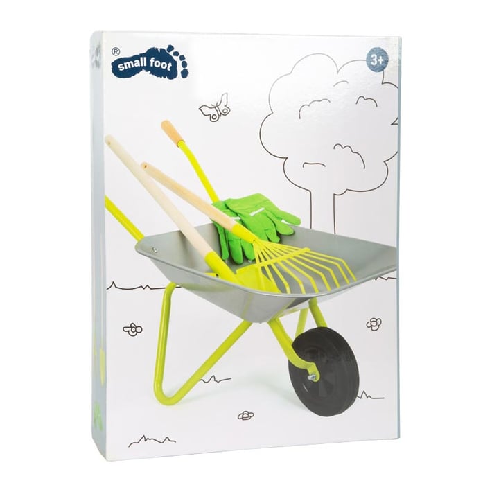 Small Foot Количка с градински инструменти, 790 х 360 х 500 mm
