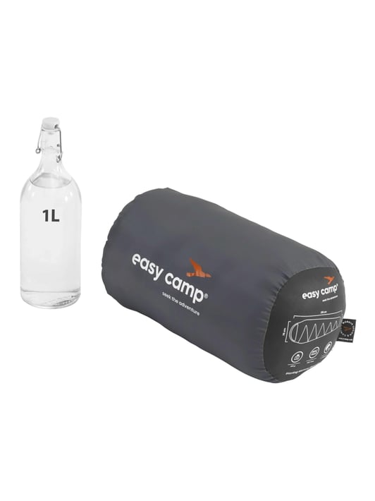 Спален чувал Easy Camp Starling Mummy, 210 х 75 х 50 cm, черен