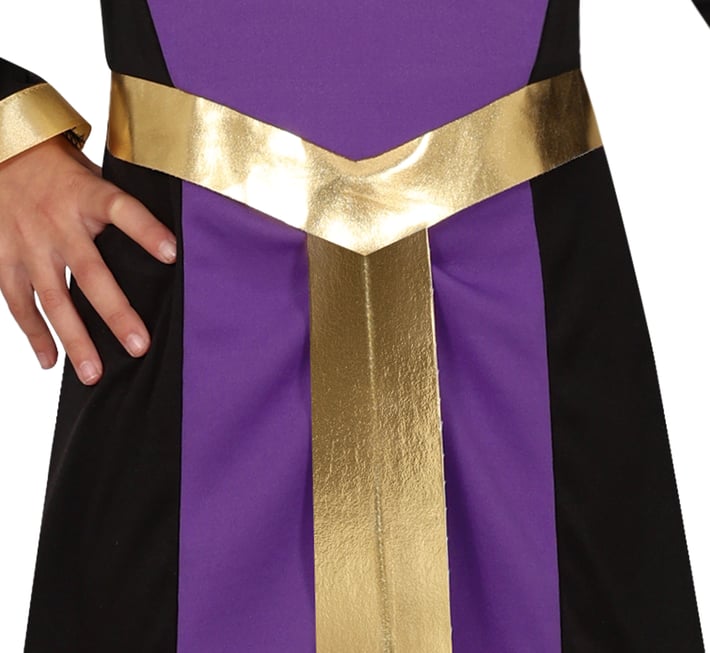 Костюм на Кралица, лилав, за 10-12 годишни деца