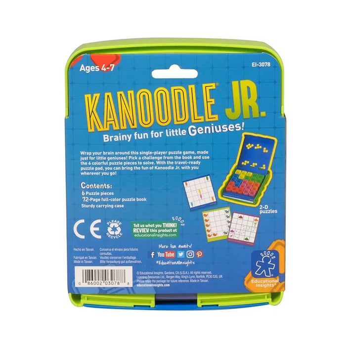 Learning Resources Настолна игра Kanoodle, с логически пъзели