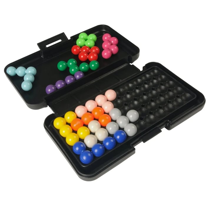 Learning Resources Настолна игра Kanoodle, с логически пъзели и 200 предизвикателства
