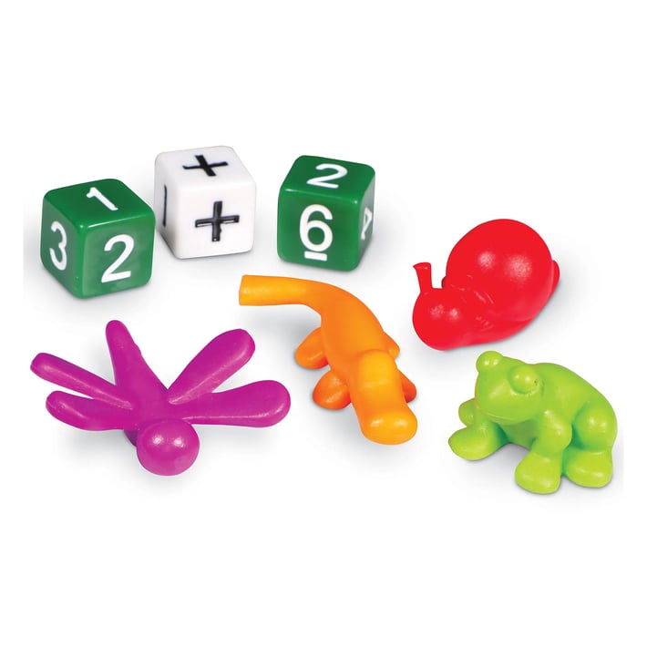 Learning Resources Игра за събиране и изваждане - математическо блато
