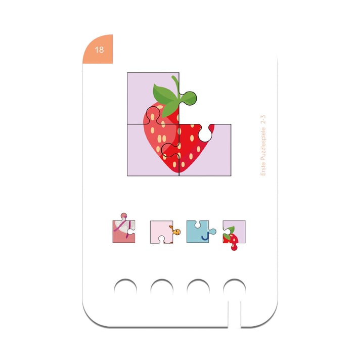 Образователни карти, за кутия Puncho - Първи пъзели, 2-3 години