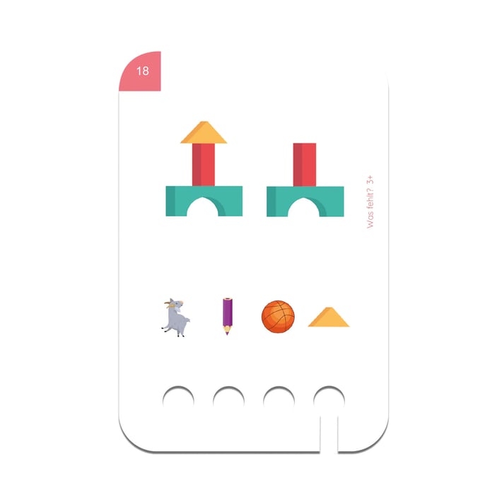 Образователни карти, за кутия Puncho - Открий липсващото, над 3 години