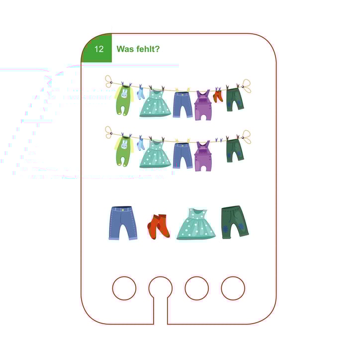 Образователни карти, за кутия Puncho - Логика и концентрация, над 4 години