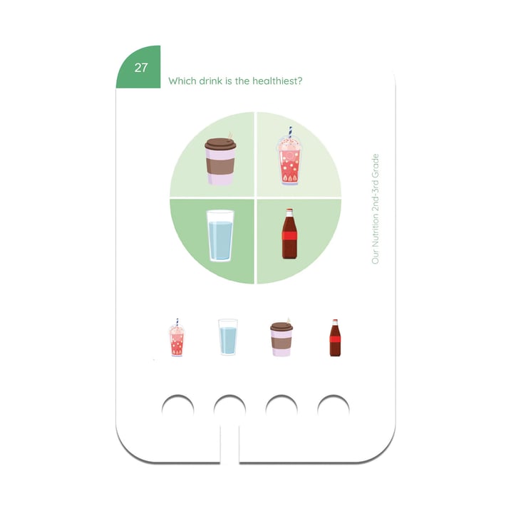 Образователни карти, за кутия Puncho - Нашето хранене, над 6 години